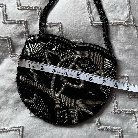 vintage beaded evening bag - Picture 6 of 7